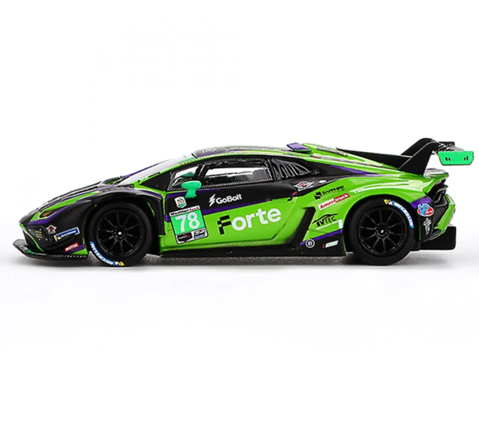 Mini GT 1/64 LAMBORGINI HURACAN GT3 EVO 2 FORTE RACING