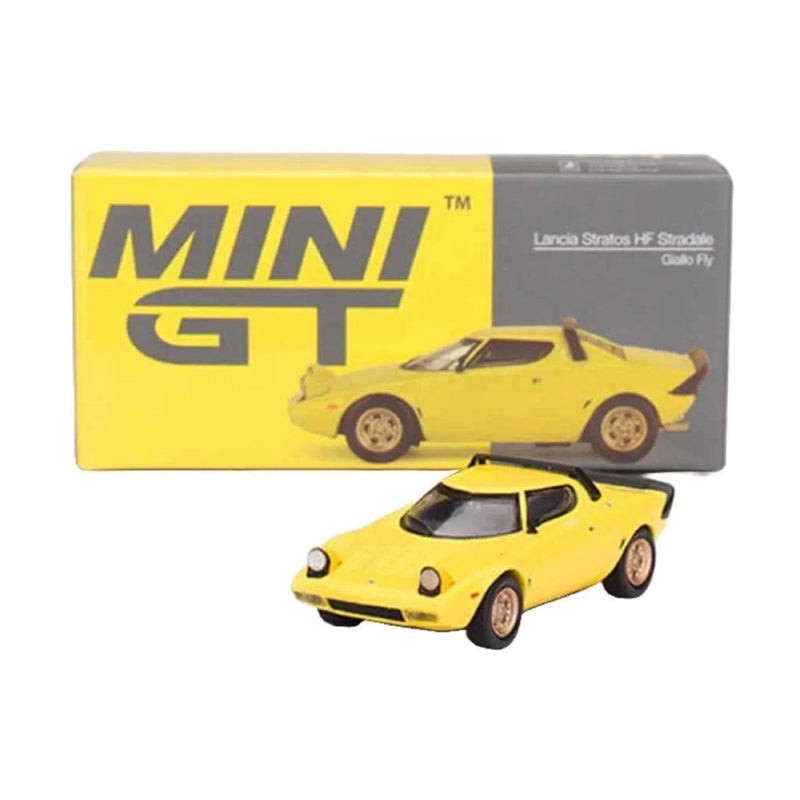 Mini Gt 1/64 LANCIA STRATOS HF STRADALE GIALLO FLY