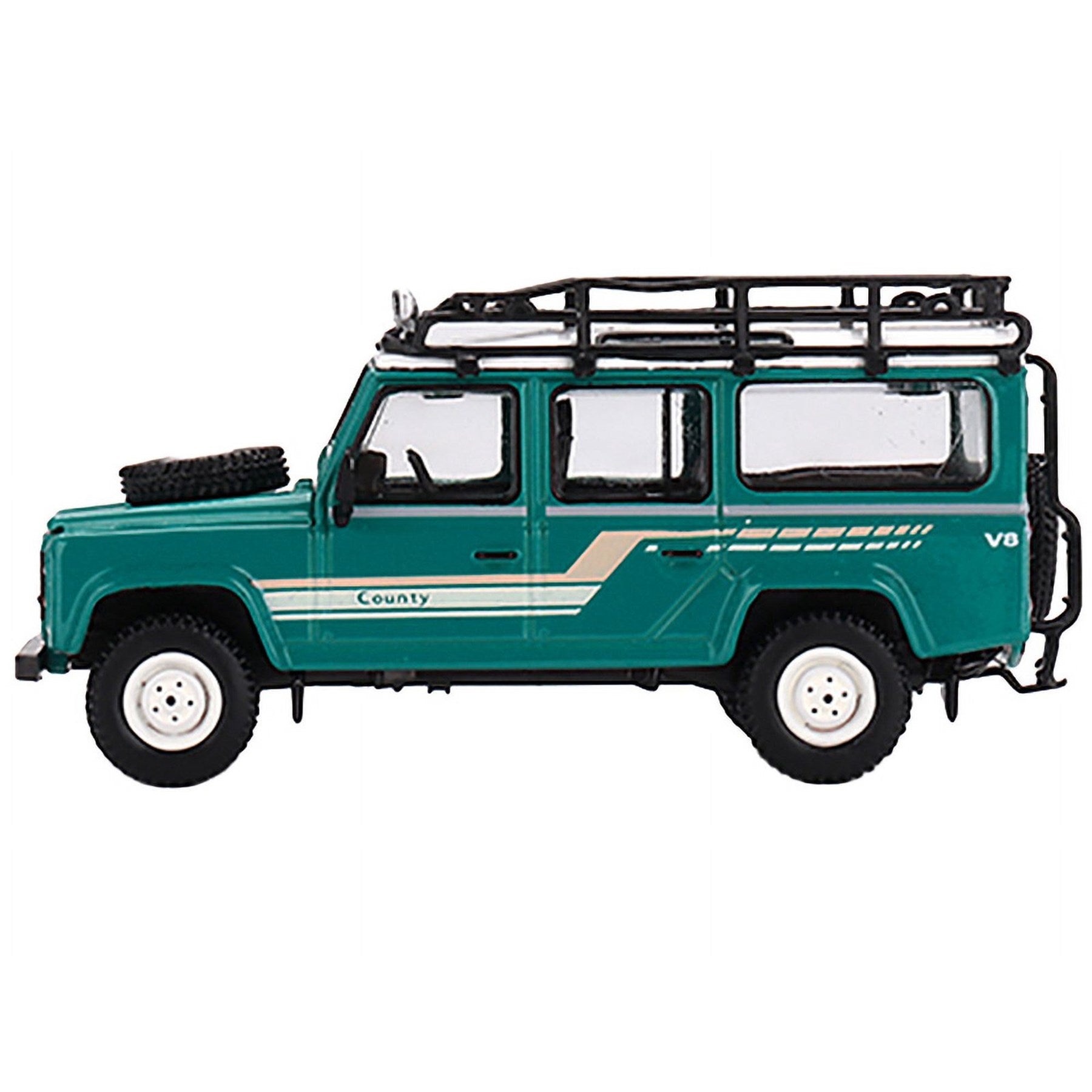 Mini Gt 1/64 LAND ROVER DEFENDER 110 1985 COUNTY — Nita Toys