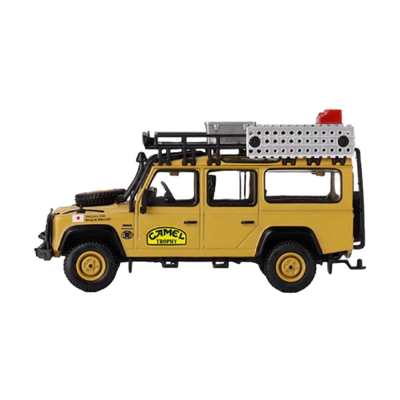 Mini Gt 1/64 LAND ROVER DEFENDER 1989 CAMEL TROPHY