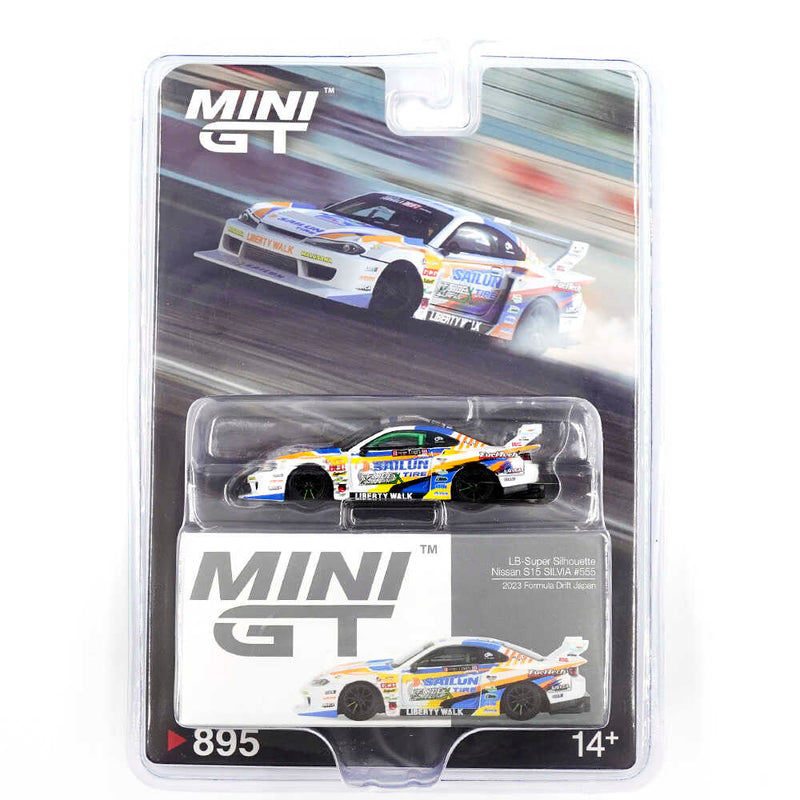 Mini GT 1/64 LB-SUPER SILHOUETTE NISSAN S15 SILVIA FORMULA