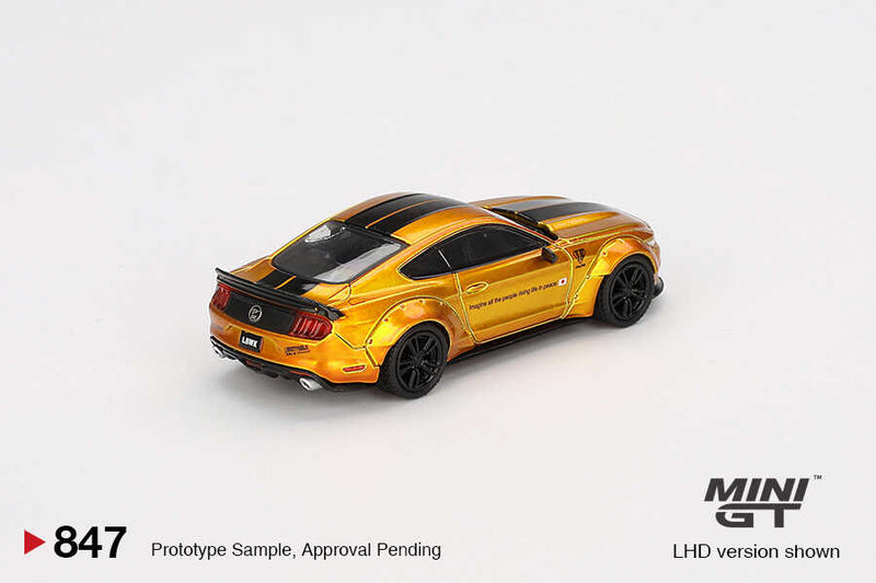 Mini GT 1/64 LB-WORKS FORD MUSTANG LB GOLD