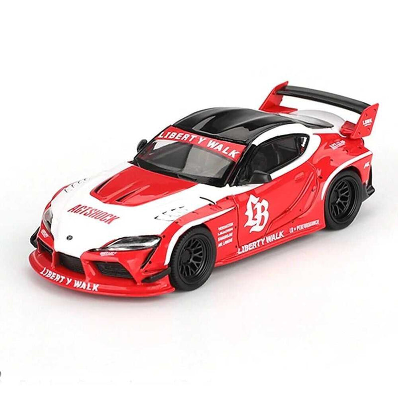 Mini GT 1/64 LB WORKS TOYOTA GR SUPRA RED WHITE