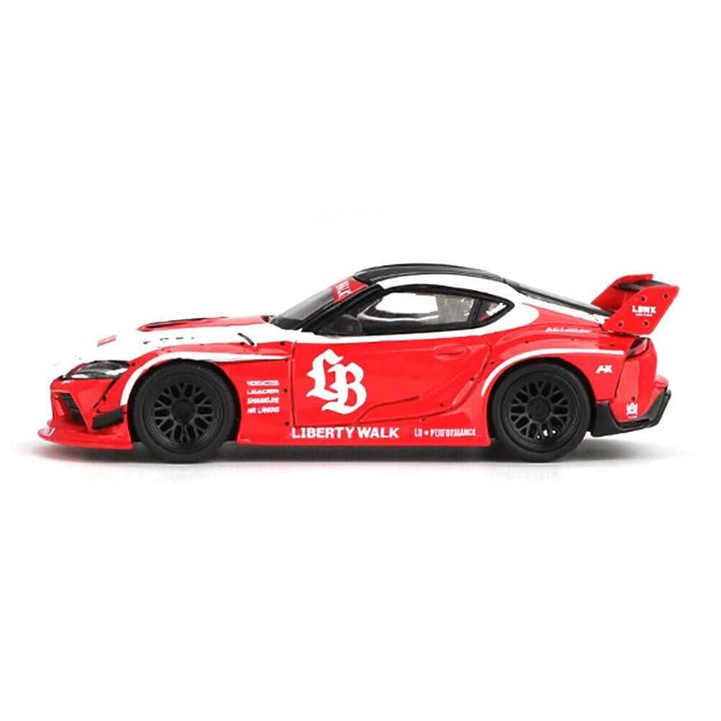 Mini GT 1/64 LB WORKS TOYOTA GR SUPRA RED WHITE