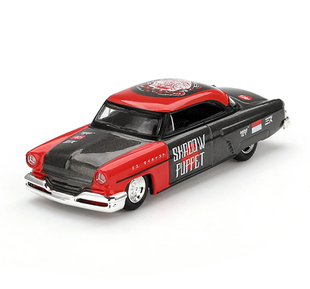Mini GT 1/64 LINCOLN CAPRI HOT ROD 1954 SHADOW PUPPET