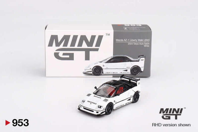 Mini GT 1/64 MAZDA AZ 1 LIBERTY WALK LB40 TOKYO AUTO SALON