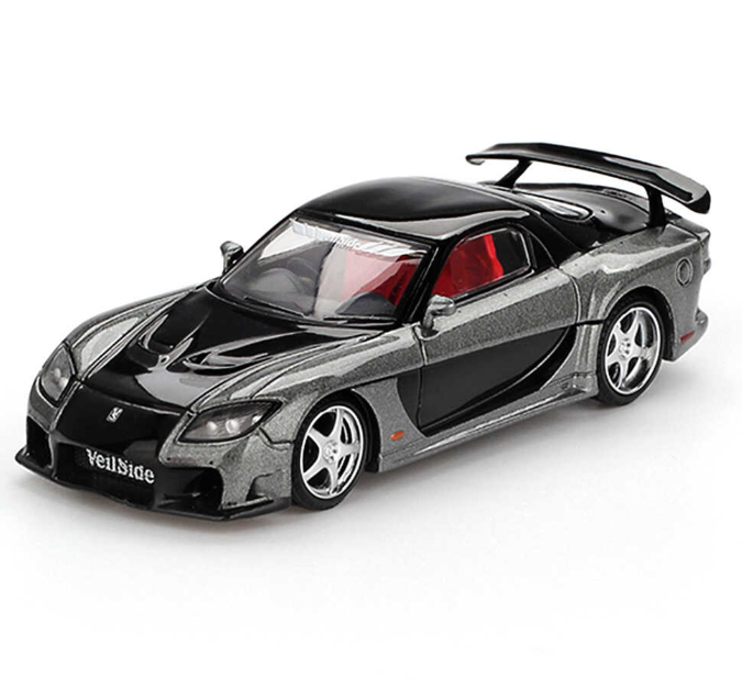 Mini Gt 1/64 MAZDA RX 7 VEİLSİDE FORTUNE 7 GRAY