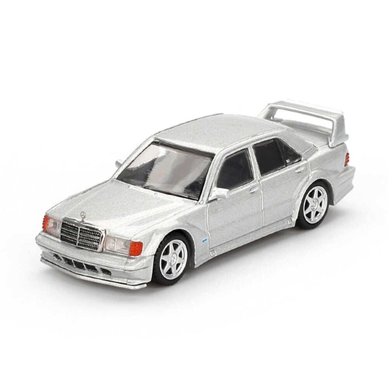 Mini GT 1/64 MERCEDES BENZ 190E EVOLUTION ASTRA SILVER
