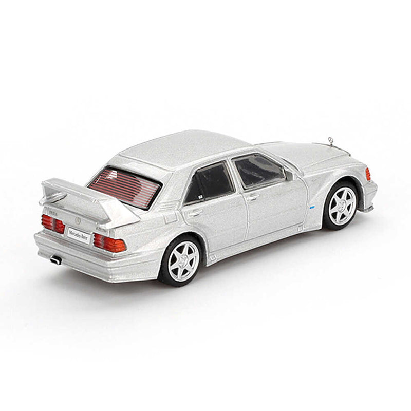 Mini GT 1/64 MERCEDES BENZ 190E EVOLUTION ASTRA SILVER