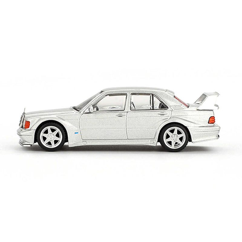 Mini GT 1/64 MERCEDES BENZ 190E EVOLUTION ASTRA SILVER