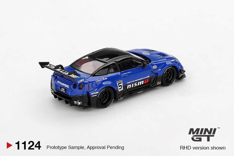 Mini Gt  1/64 NİSSAN LB SILHOUETTE WORKS GT 35 GTR  BLUE