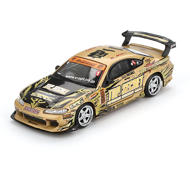 Mini GT 1/64 NISSAN SILVIA S15 TOP SECRET D1GP
