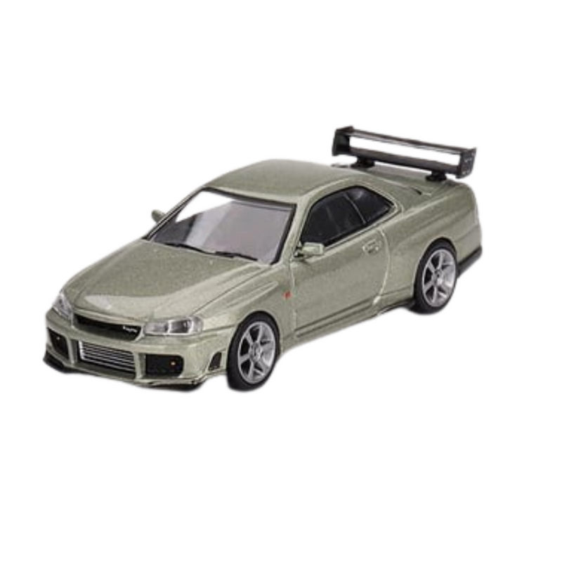 Mini GT 1/64 Nissan Skyline GT-R (R34) Tommykaira R-z Millenium Jade