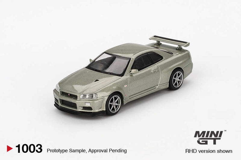 Mini GT 1/64 NISSAN SKYLINE GT R R34 VSPEC II NUR MILENIUM