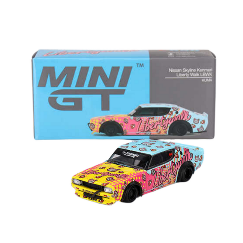 Mini Gt 1/64 Nissan Skyline Kenmeri Liberty Walk LBWK KUMA
