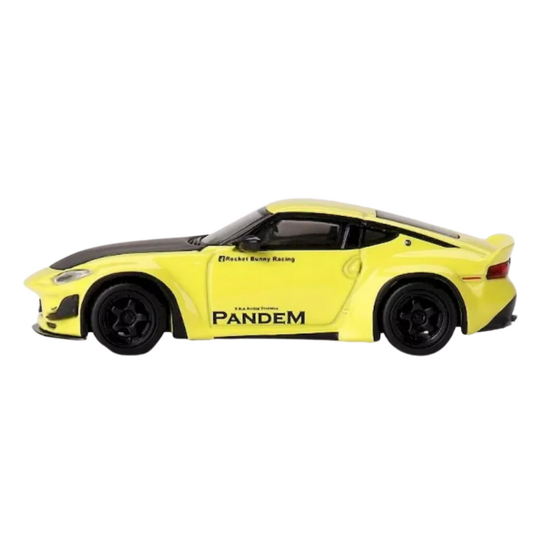 Mini GT 1/64 Nissan Z Pandem Ikazuchi Yellow