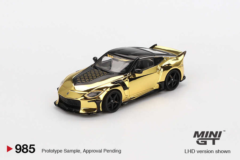 Mini GT 1/64 NİSSAN Z VEILSIDE FF Z400 GOLD CHOREME