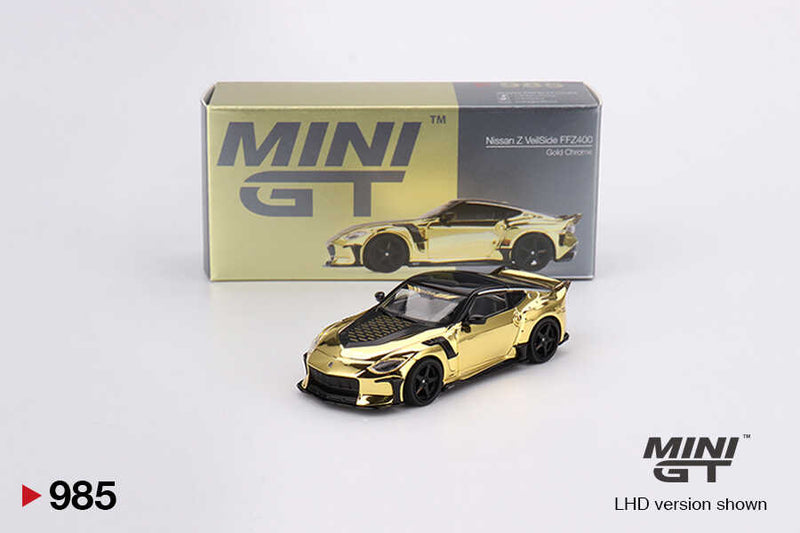 Mini GT 1/64 NİSSAN Z VEILSIDE FF Z400 GOLD CHOREME