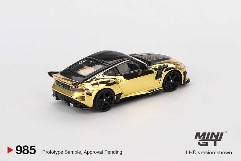 Mini GT 1/64 NİSSAN Z VEILSIDE FF Z400 GOLD CHOREME