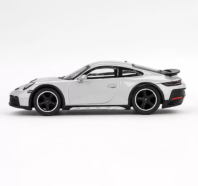 Mini GT 1/64 PORSCHE 911 DAKAR ICE GRAY METALLIC