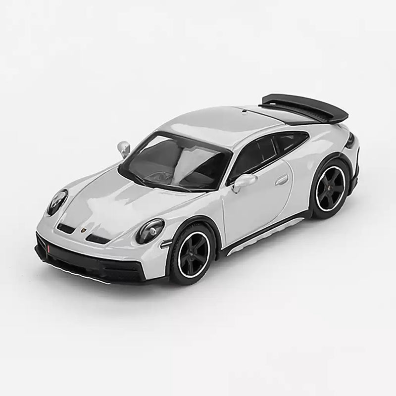 Mini GT 1/64 PORSCHE 911 DAKAR ICE GRAY METALLIC