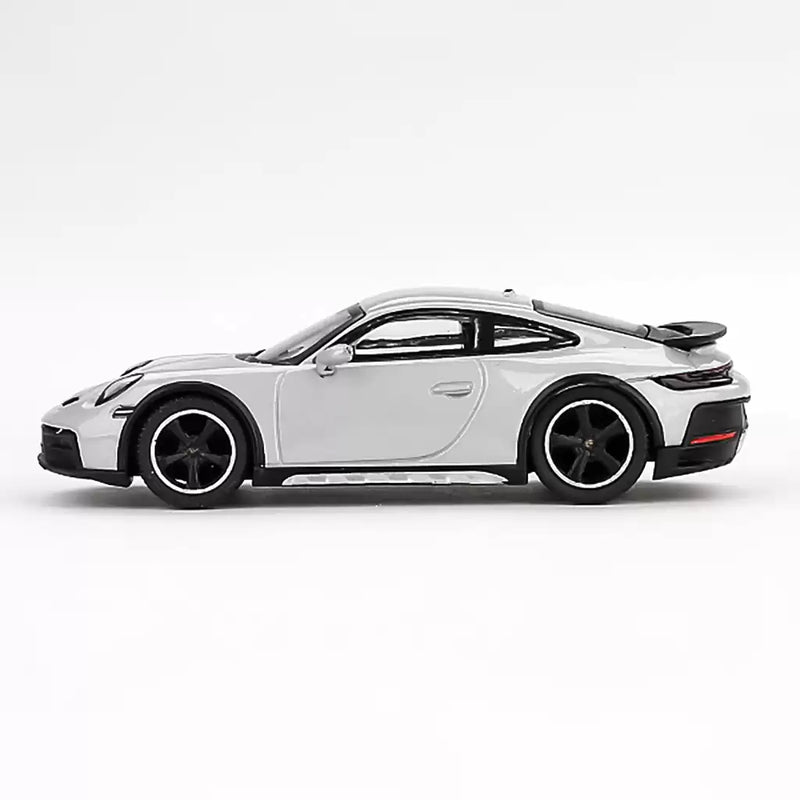 Mini GT 1/64 PORSCHE 911 DAKAR ICE GRAY METALLIC
