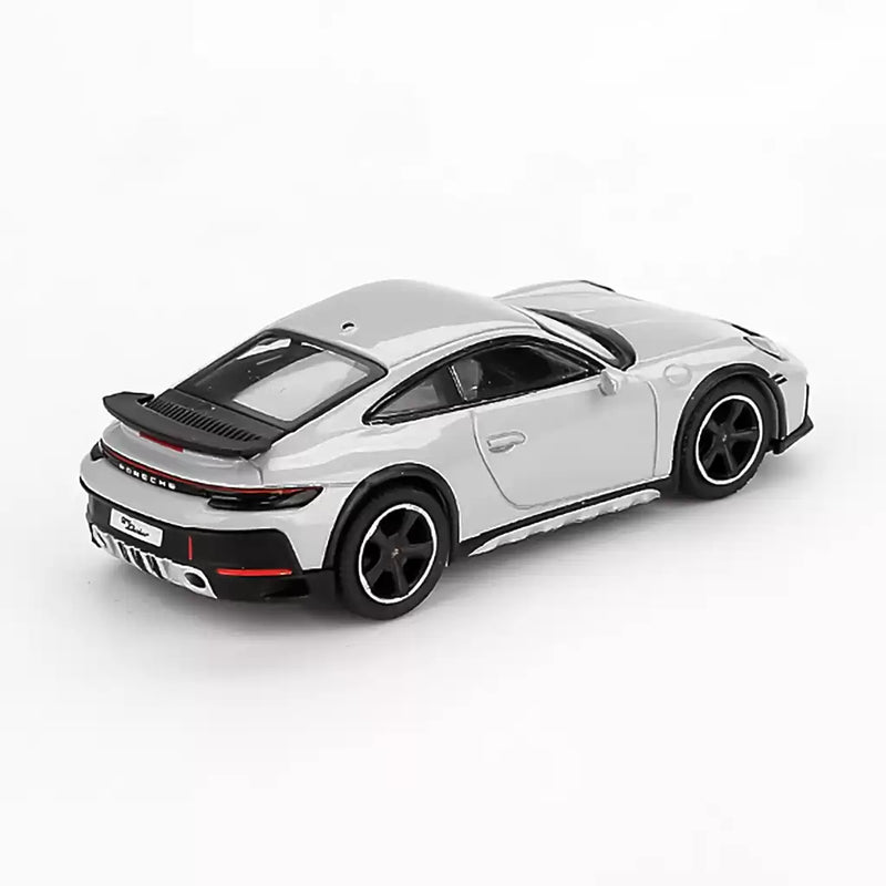 Mini GT 1/64 PORSCHE 911 DAKAR ICE GRAY METALLIC