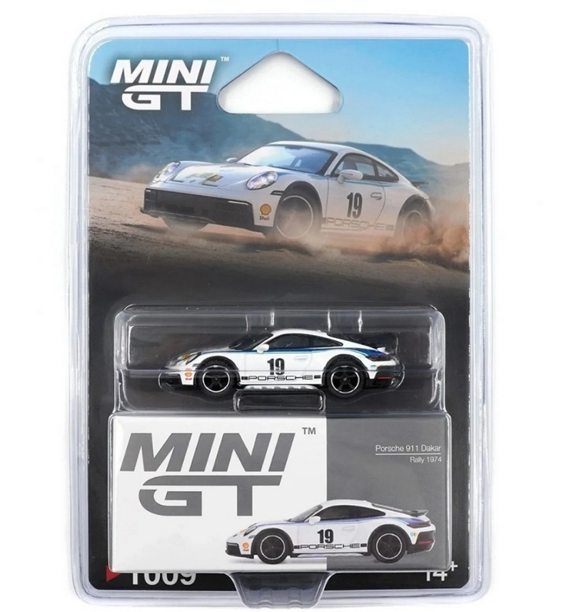 Mini GT 1/64 PORSCHE 911 DAKAR RALLY 1974