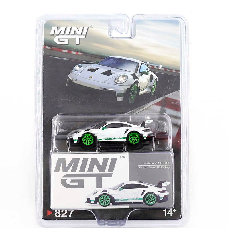 Mini GT 1/64 PORSCHE 911 GT3 RS TRIBUTE TO CARRERA RS PACK
