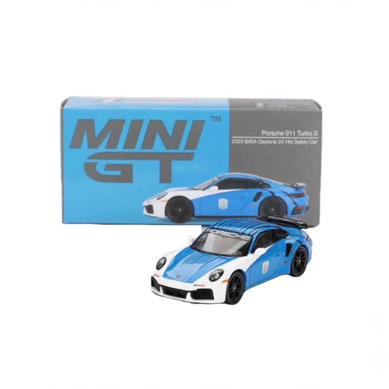 Mini Gt  1/64 PORSCHE 911 TURBO S 2023 IMSA DAYTONA 24