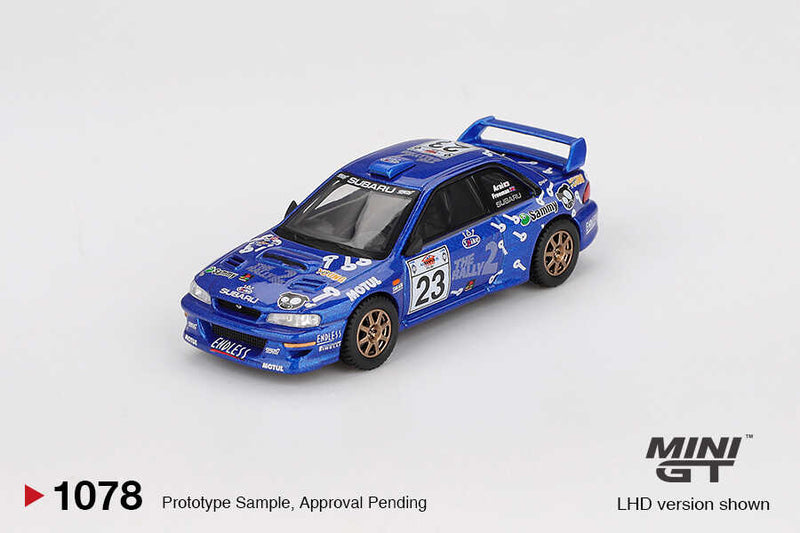 Mini GT 1/64 SUBARU IMPREZA WRC99 2000 ACROPOLIS RALLY