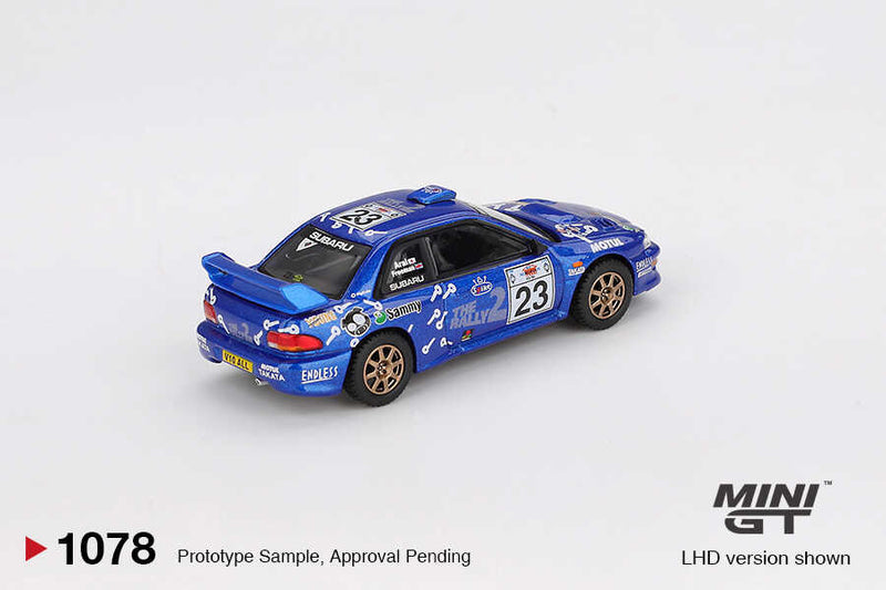 Mini GT 1/64 SUBARU IMPREZA WRC99 2000 ACROPOLIS RALLY