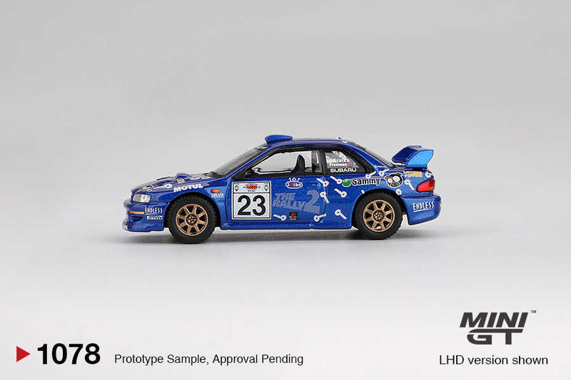 Mini GT 1/64 SUBARU IMPREZA WRC99 2000 ACROPOLIS RALLY
