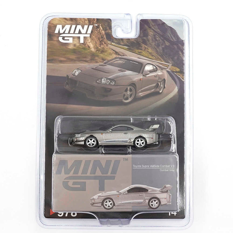 Mini GT 1/64 TOYOTA SUPRA VEILSIDEF COMBAT V II GREY