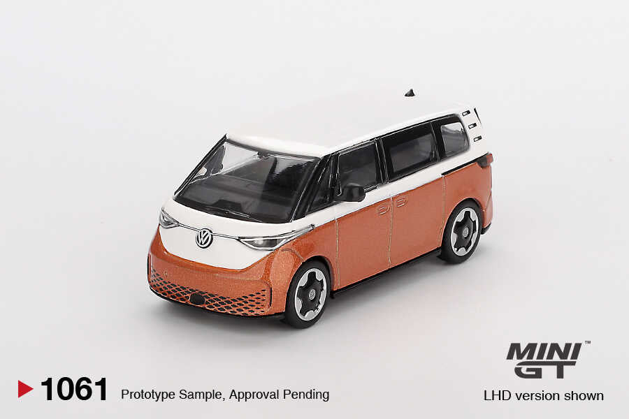 Mini Gt 1/64 VOLKSWAGEN ID BUZZ CANDY WHİTE ENERGETİC ORAN