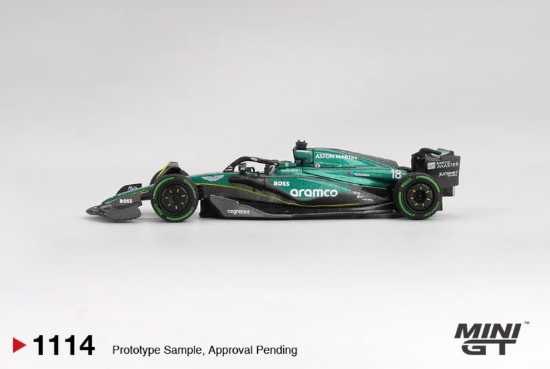 Mini GT 1/64LB ASTON MARTIN AMR24 2024 F1 CANADIAN GP LANC
