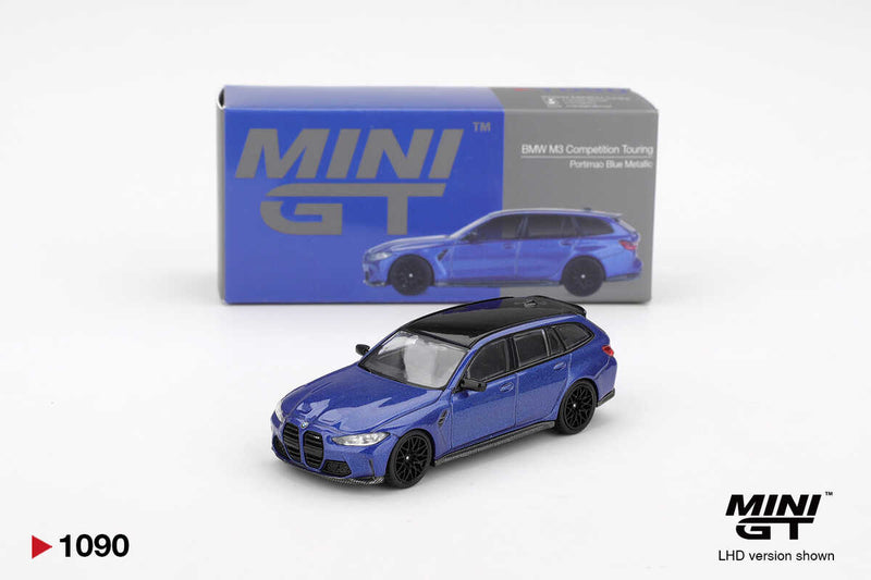 Mini GT 1/64LB BMW M3 COMPETITION TOURING PORTIMAO BLUE