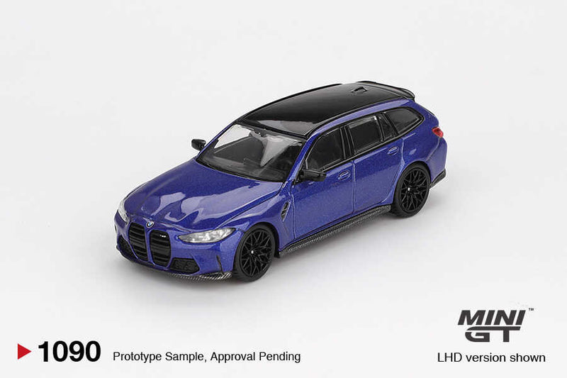 Mini GT 1/64LB BMW M3 COMPETITION TOURING PORTIMAO BLUE