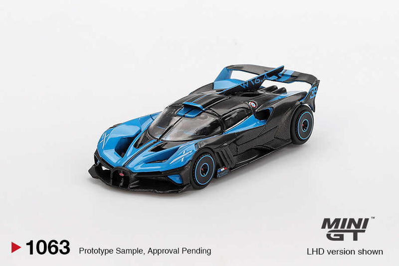 Mini Gt  1/64LB BUGATTİ BOLIDE PRESENTATION
