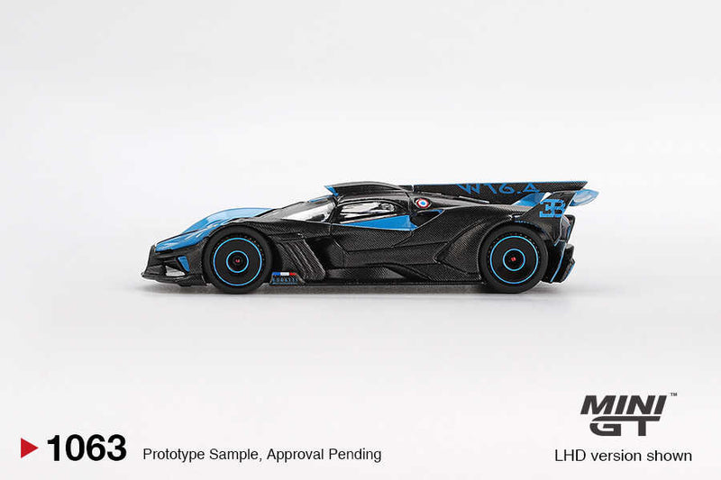 Mini Gt  1/64LB BUGATTİ BOLIDE PRESENTATION
