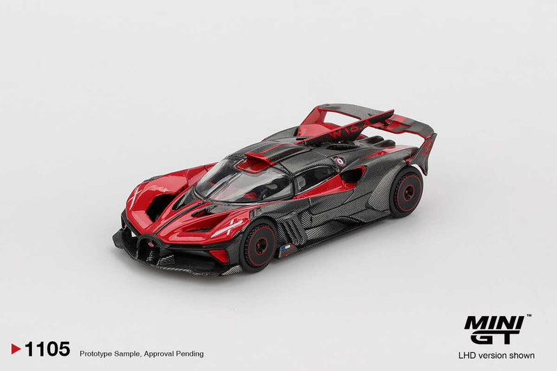 Mini GT 1/64LB BUGATTI BOLIDE RED
