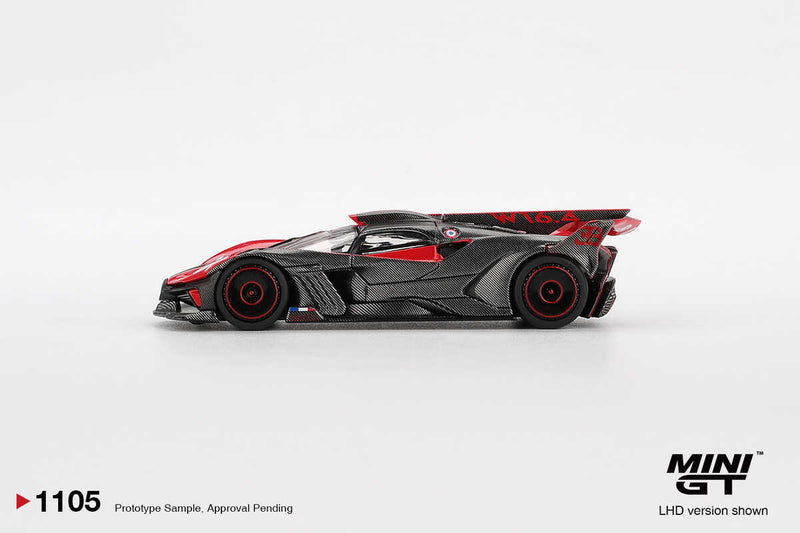 Mini GT 1/64LB BUGATTI BOLIDE RED