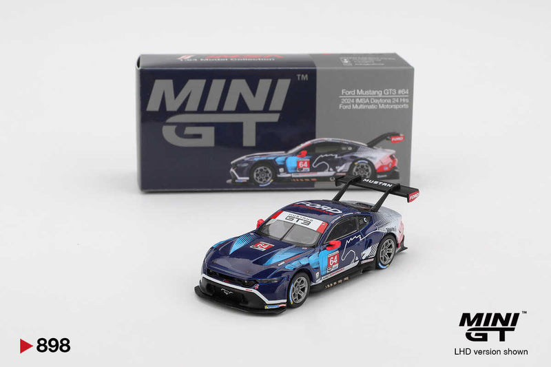 Mini GT 1/64LB FORD MUSTANG GT3 2024 IMSA DAYTONA