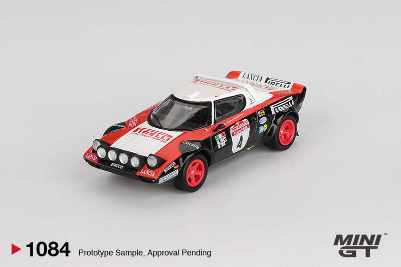 Mini Gt  1/64LB LANCİA STRATOS HF 1978 RALLY SANREMO WINNER