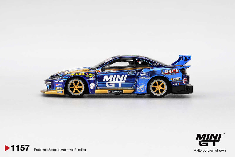 Mini Gt  1/64LB NISSAN SILVIA TEAM LIBERTY WALK FORMULA DRI