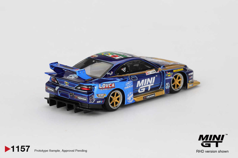 Mini Gt  1/64LB NISSAN SILVIA TEAM LIBERTY WALK FORMULA DRI