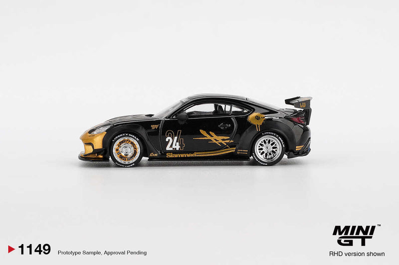 Mini GT1/64 TOYOTA GR86 LB NATION BLACK GOLD