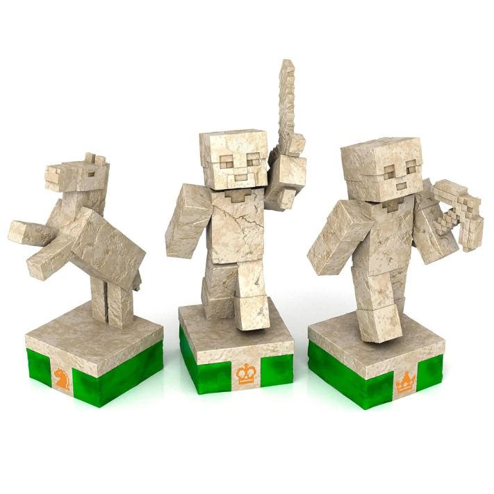 Noble Collection - Minecraft Chess Set