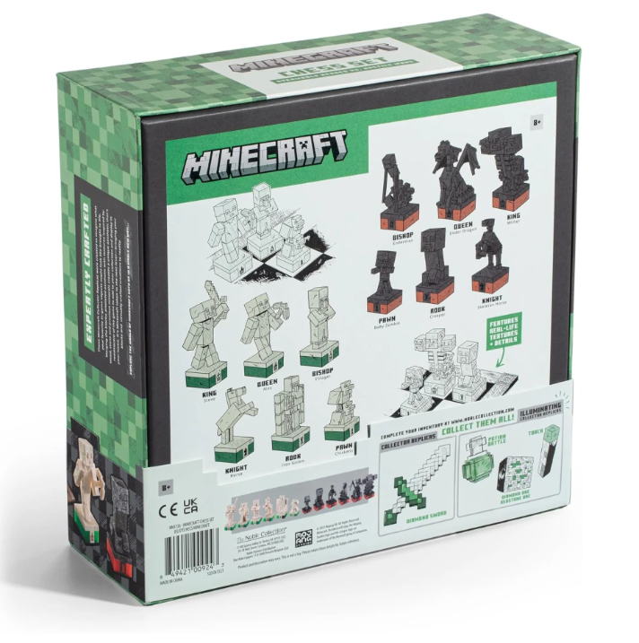 Noble Collection - Minecraft Chess Set