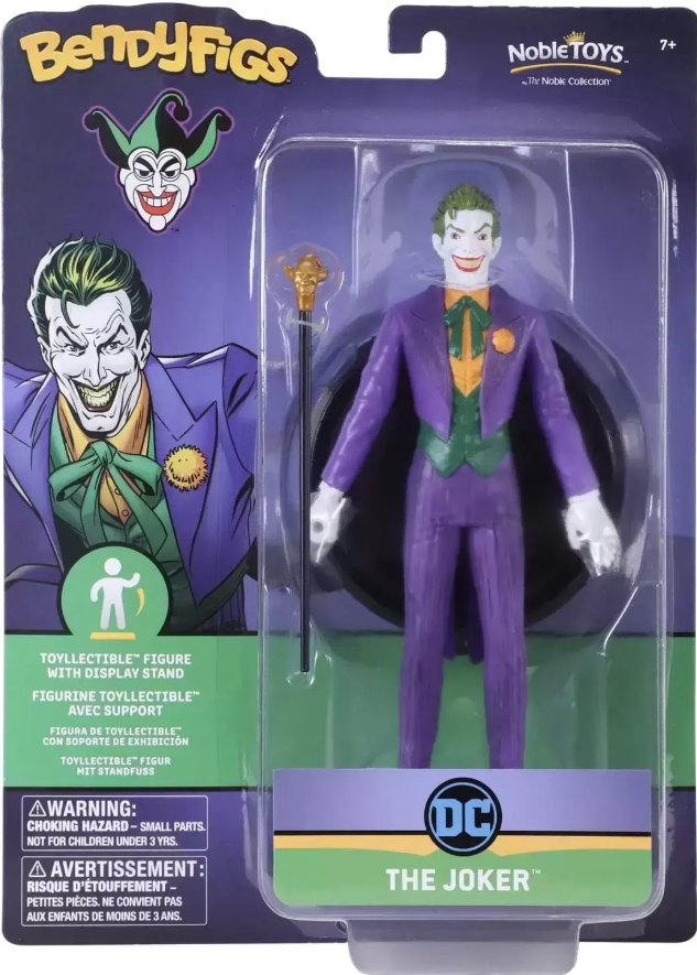 Noble Collection- Bendyfigs DC The Joker